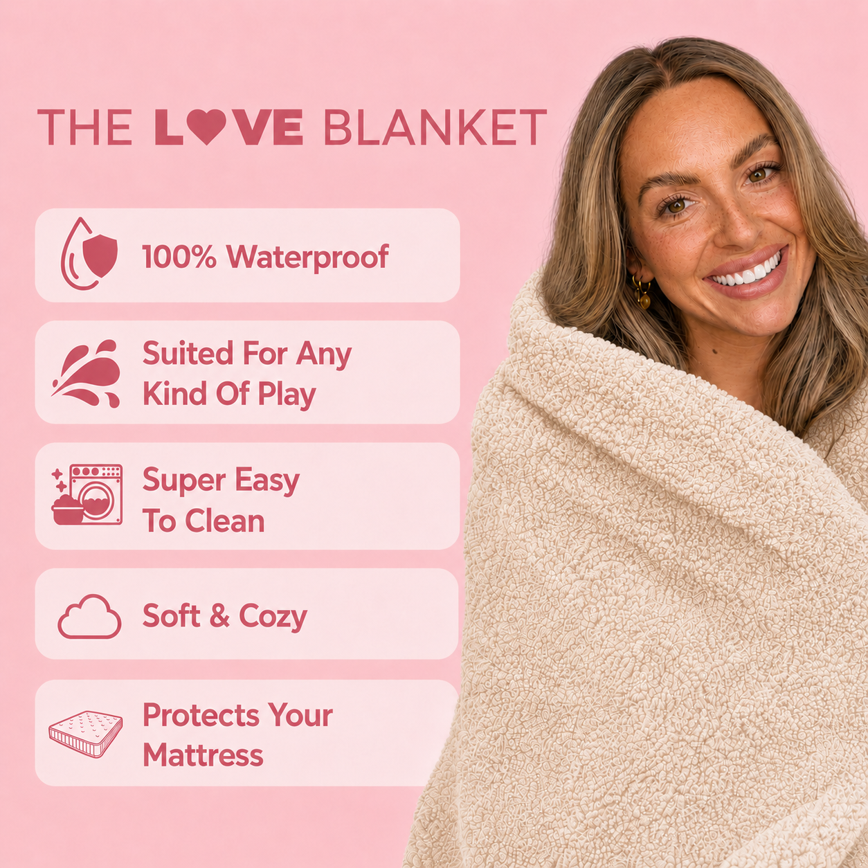 The Love Blanket™ — Waterproof Intimacy Blanket
