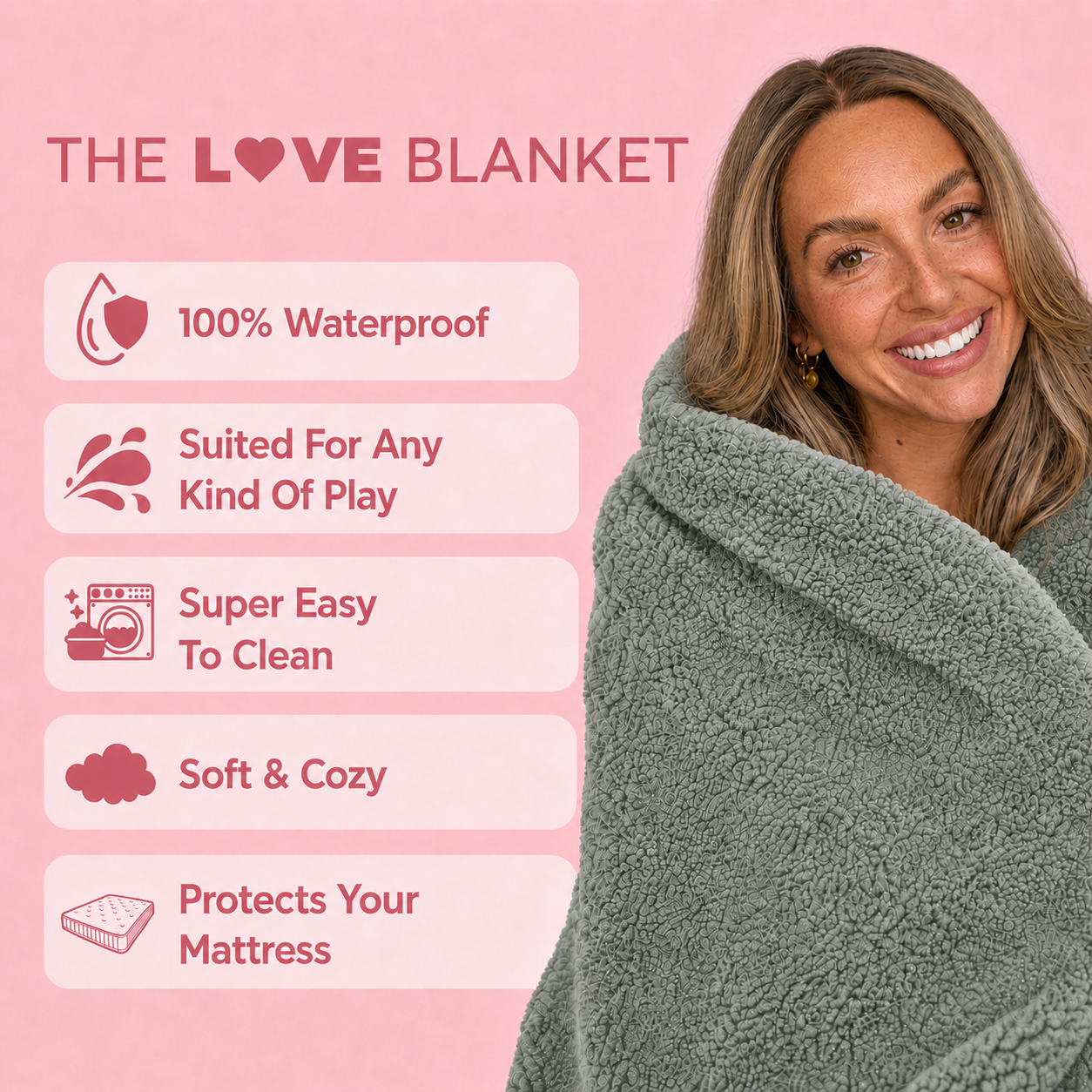 The Love Blanket™ — Waterproof Intimacy Blanket