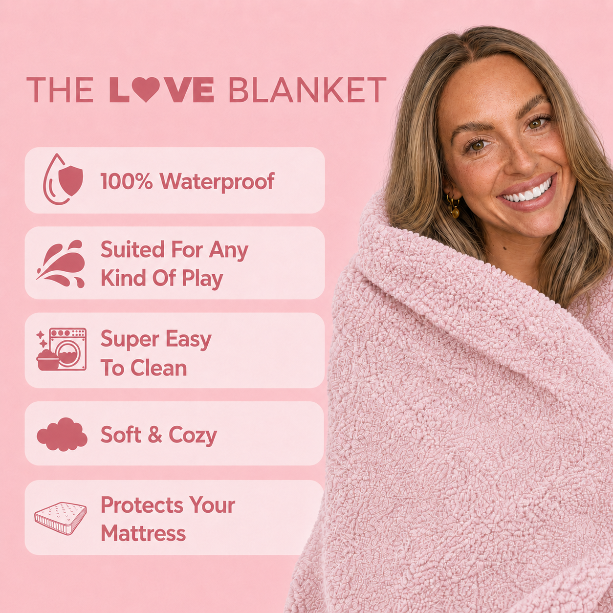 The Love Blanket™ — Waterproof Intimacy Blanket