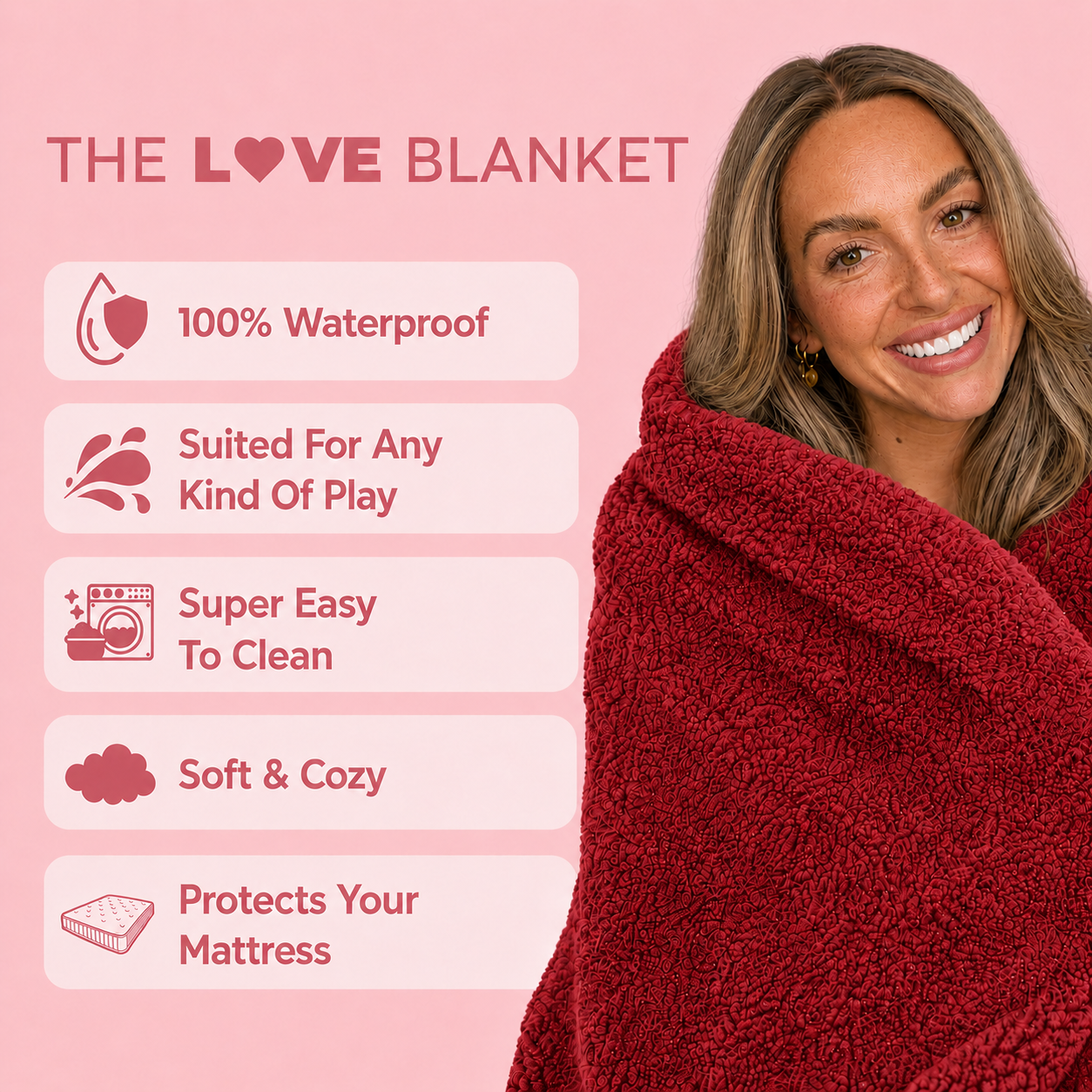 The Love Blanket™ — Waterproof Intimacy Blanket