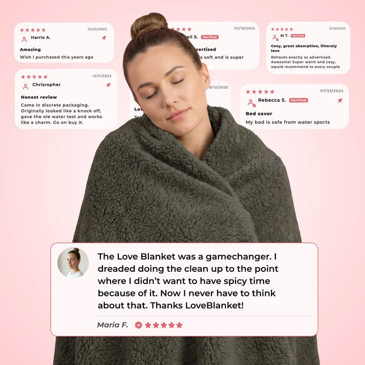 The Love Blanket™ — Waterproof Intimacy Blanket